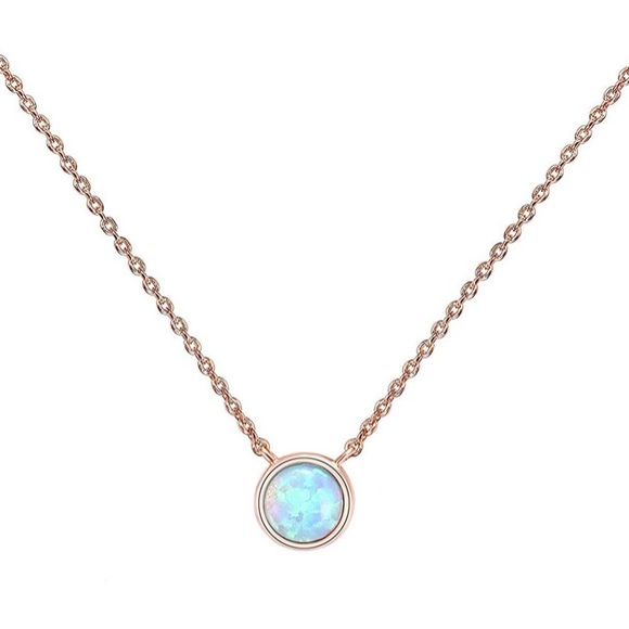 Swarovski Jewelry - Swarovski 14k Gold Opal Pendant Necklace Women